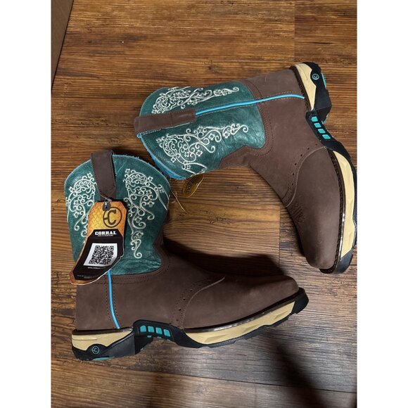 Corral Shoes - Corral Women's Western Embroidered Cowgirl Boots Size 11M New with Tag